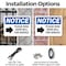 Signmission Please Ring Door Bell For Service, 14 in W x Rectangle, Plastic OS-2PACK-NS-P-1014-L-17581 - alternate 6